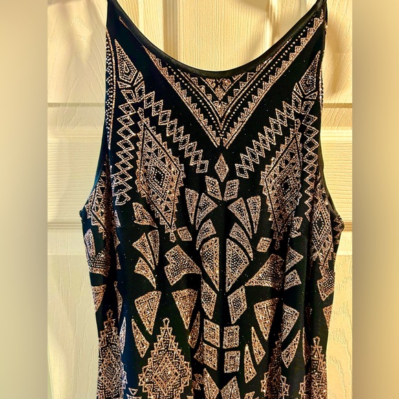 Boston Proper Cocktail/Formal Glitter Embellished Dress - Picture 3 of 8